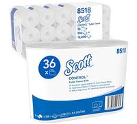 Scott 8518 Control Rotolo di Carta Igienica Standard a 3 Veli, 36 Rotoli x 350 Fogli, Bianco