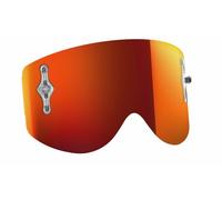 SCOTT a Strappo Xi / 80s Serie Ricambio Mascherina Lente Motocross Arancio Cromo