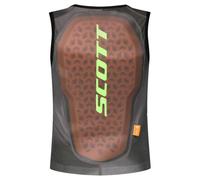 Scott Airflow Vest, paraschiena, junior, grigio/verde XS Evening Grey/Glow Green