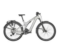 Scott axis eride fs 10 shimano xt 11v 750wh 29 argento mountain bike elettrica a sospensione totale