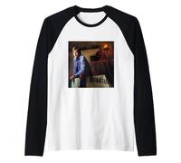 Scott Bakula Quantum Leap Attore di Star Trek di Michael Grecco Maglia con Maniche Raglan