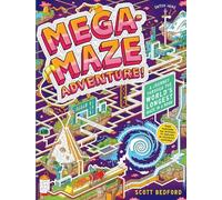 Scott Bedford Mega-Maze Adventure (Maze Activity Book for Ki (Libro di cartone)