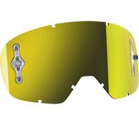 Scott Buzz MX, replacement lens Works mirrored kids male Giallo A Specchio