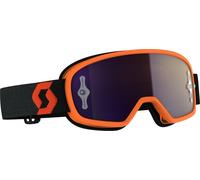 Scott Buzz Pro Chrome Occhiali Da Motocross per bambini, Arancione/Nero, Taglia unica