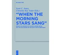 Scott C. Jones "When the Morning Stars Sang" (Copertina rigida)