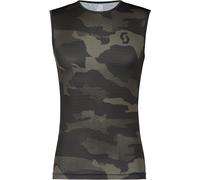 Scott Carbon Camo Canotta funzionale, Mimetismo Scuro, Taglia XL