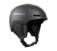 Scott - Casco da sci - Track Plus Granite Black/Holo Grey - Taglia S - Nero