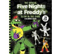 Scott Cawthon Five Nights at Freddy's Glow in the Dark Coloring Book (Tascabile)