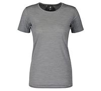Scott Commuter Merino - Maglietta da ciclismo da donna, in jersey, colore: grigio melange 2023