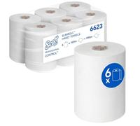 Scott Asciugamani in rotolo Scott Control Slimroll 6623 - Asciugamani di carta usa e getta - 6 rotoli x 165 m (totale 990 m)