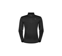 Scott defined light 1 2 zip maglione nero uomo