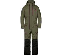 Scott DS-I Dryo 2023 Ladies One Piece Snowmobile Suit, Verde/Rosso, Taglia S
