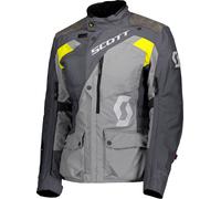Scott Dualraid Dryo, giacca tessile donna impermeabile 48 female Grigio/Giallo