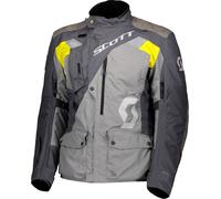 Scott Dualraid Dryo, giacca tessile impermeabile XS male Grigio/Giallo