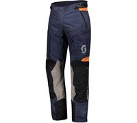 Scott Dualraid Dryo Pantaloni Tessili Motociclistici, blu, taglia 4XL per maschi