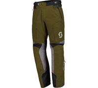 Scott Dualraid Dryo Pantaloni Tessili Motociclistici, verde, taglia M per maschi