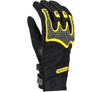 Scott Dualraid Guanti da moto, nero-giallo, taglia S