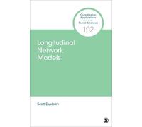 Scott Duxbury Longitudinal Network Models (Tascabile)