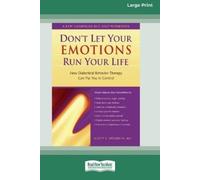 Scott E Spradli Don't Let Your Emotions Run Your Life (16pt Large Pr (Tascabile)