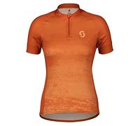 Scott Endurance 30 - Maglia da ciclismo corta da donna, colore: arancione