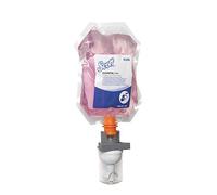 Scott Essential 6346 Detergente per mani, sapone mani per uso quotidiano, Cassetta di detergente rosa in schiuma, Con Aroma floreale, 12 x 200 ml (totale 2.400 ml)