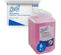 Scott Essential sapone in schiuma rosa profumato 6 x 1 L cassetta 6340