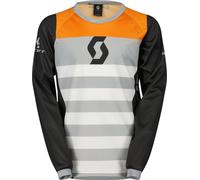 Scott Evo Race Maglia Motocross Bambini, nero/grigio/arancione, Taglia M