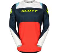 Scott Evo Race S25, maglia XXL male Blu/Rosso/Bianco/Giallo Fluo