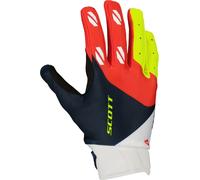 Scott Evo Race Sail Blue Guanti da motocross, blu/rosso, Taglia XL
