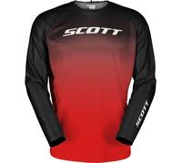 Maglia da motocross SCOTT EVO Swap nera-rossa S