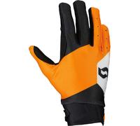 Scott Evo Track Guanti da motocross per bambini, nero/arancione, Taglia M
