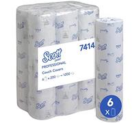 SCOTT* Extra Lenzuolini (P51) 7414-6 rotoli x 200 fogli a 2 veli, Azzurro