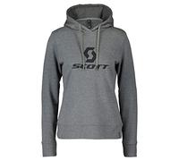 Scott Icon, felpa con cappuccio donna XS female Grigio Chiaro/Nero
