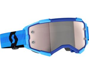 Scott Fury 1034269, occhiali a specchio Taglia unica male Azzurro/Blu/Nero Argento A Specchio