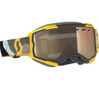 Scott Fury Light Sensitive Camo Occhiali da neve grigi/gialli, grigio/nero/giallo