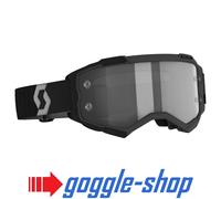 Scott Fury Motocross Mx Goggles Neri - Lente Sensibile Alla Luce