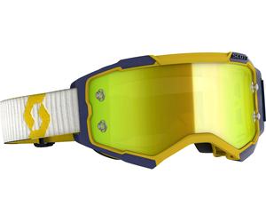 Scott Fury, occhiali a specchio male Giallo/Blu Giallo A Specchio