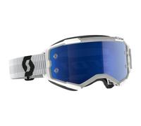 scott Goggle Fury white blu chr work