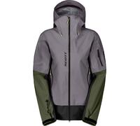 Scott - Giacca da donna a 3 strati in GORE-TEX - Jacket W's Explorair GTX 3L Evening Grey Douglas Green per Donne in Pelle - Taglia S - Grigio