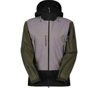 Scott - Giacca da uomo a 3 strati in GORE-TEX - Jacket M's Explorair GTX 3L Evening Grey Black per Uomo in Pelle - Taglia L - Grigio