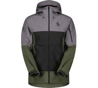 Scott - Giacca di protezione a strato da uomo - Jacket M's Explorair 3L Evening Grey Black per Uomo in Poliestere Riciclato - Taglia M - Grigio