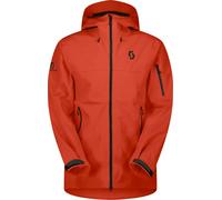 Scott - Giacca di protezione a strato da uomo - Jacket M's Explorair 3L Turbo Red per Uomo in Poliestere Riciclato - Taglia M - rosso