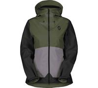 Scott - Giacca di protezione a strato - Jacket W's Explorair 3L Douglas Green Evening Grey per Donne in Poliestere Riciclato - Taglia L - Kaki