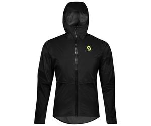 Scott - Giacca trail- running - RC Run WP Jacket M Black/Yellow per Uomo - Taglia S - Nero