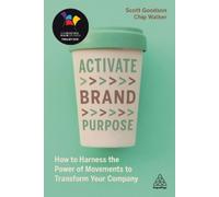 Scott Goodson Chip Walker Activate Brand Purpose (Tascabile)