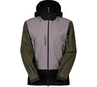 Scott - Giacca da uomo a 3 strati in GORE-TEX - Jacket M's Explorair GTX 3L Evening Grey Black per Uomo in Pelle - Taglia M - Grigio
