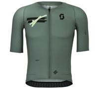 Scott - Jersey Ultd Aero S/S - Maglietta da ciclismo XXL olivia