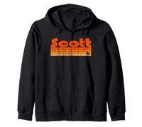 Scott, Louisiana, stile retrò anni '80 Felpa con Cappuccio