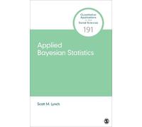 Scott M. Lynch Applied Bayesian Statistics (Tascabile)