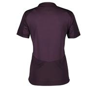 Scott Maglia A Maniche Corte Trail Flow Dark Purple / Mud Green